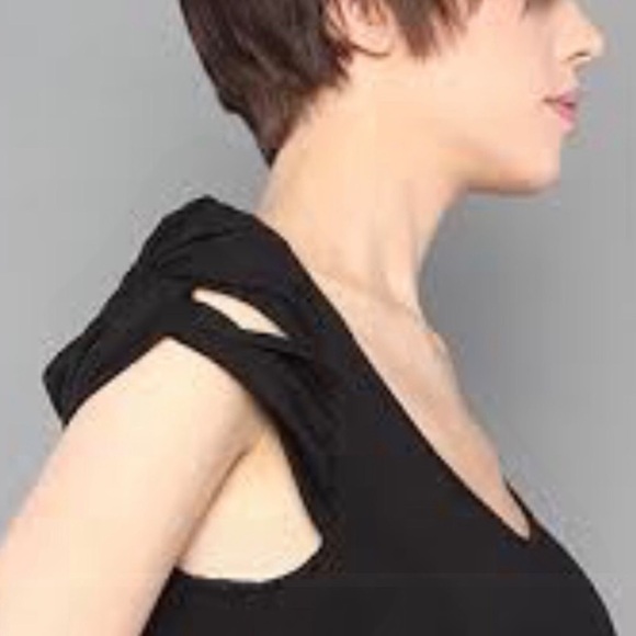 FREE PEOPLE “Coraline” Black Lace Back Mini Dress - Picture 4 of 10